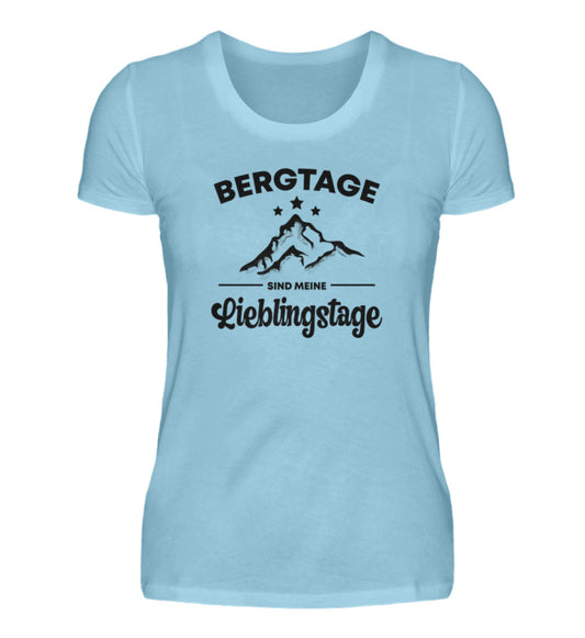 Bergtage - Damen Premium T-Shirt - Bergliebe Store
