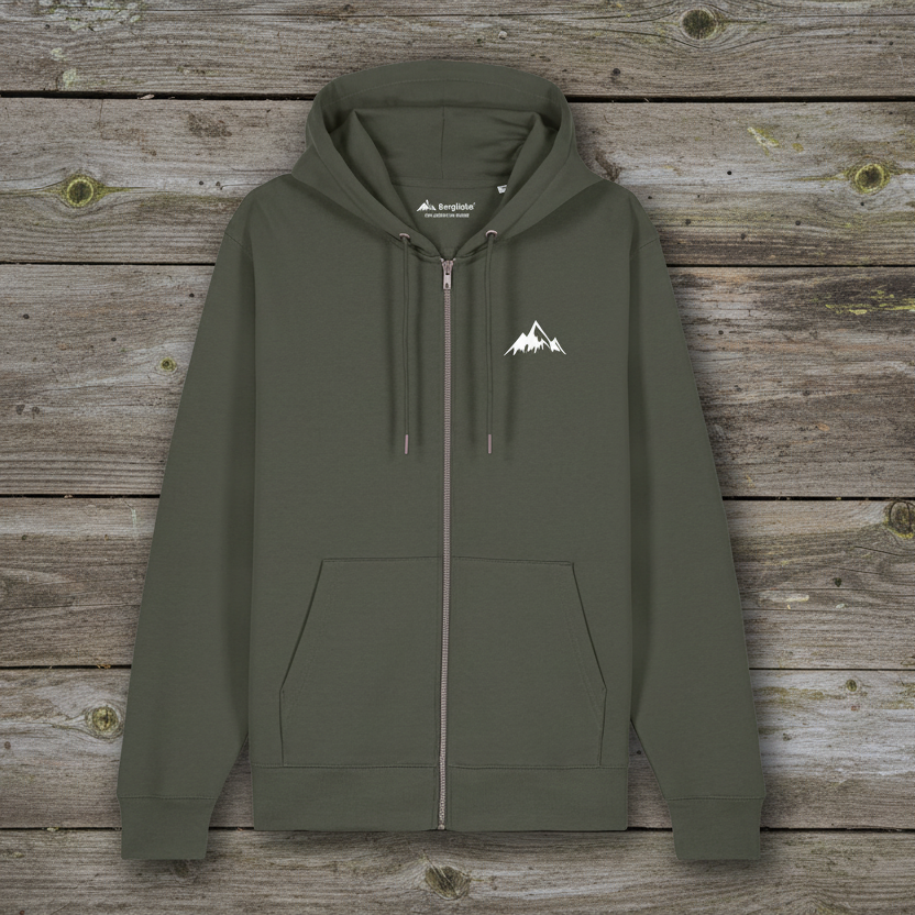 Bergliebe® Unisex Premium Organic ZiP-Jacke - Bergliebe Store