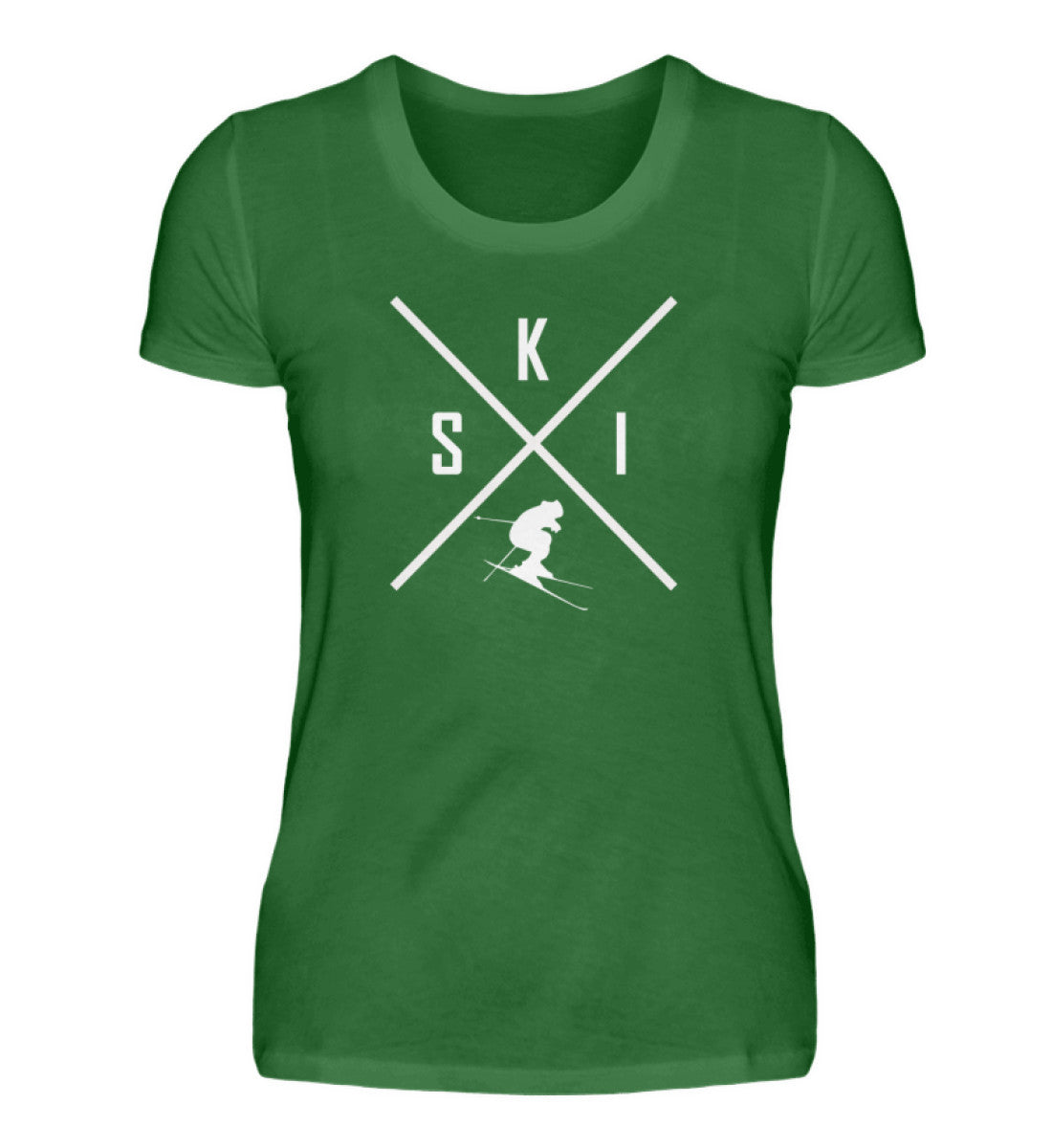 SKI - Damen Premium T-Shirt - Bergliebe Store