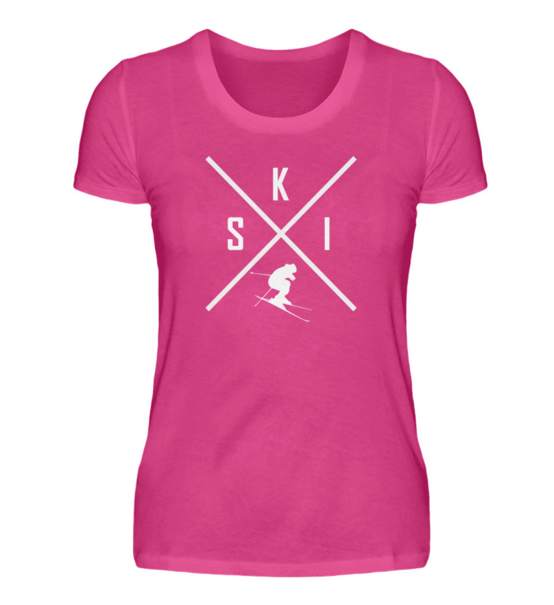 SKI - Damen Premium T-Shirt - Bergliebe Store