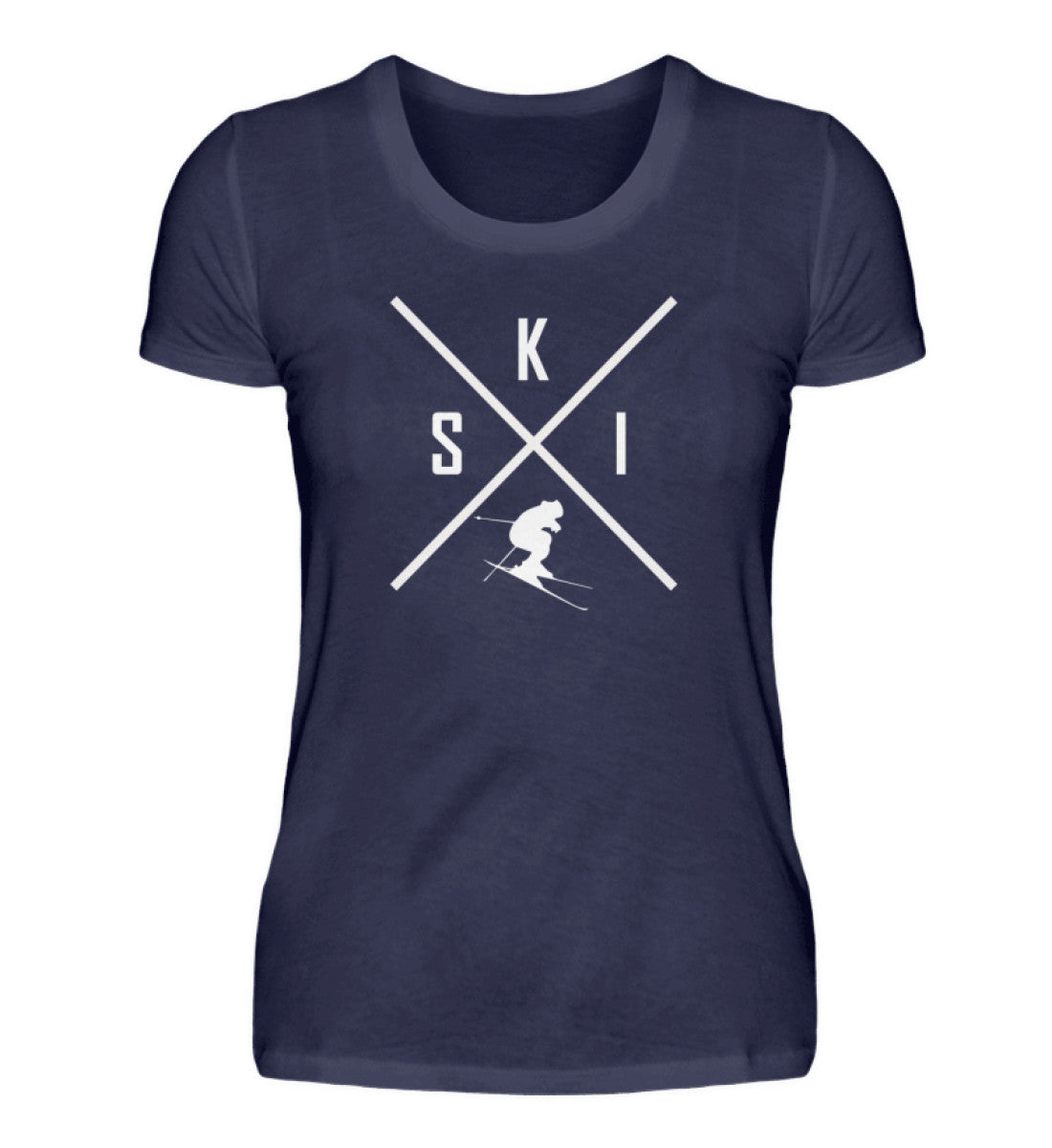 SKI - Damen Premium T-Shirt - Bergliebe Store