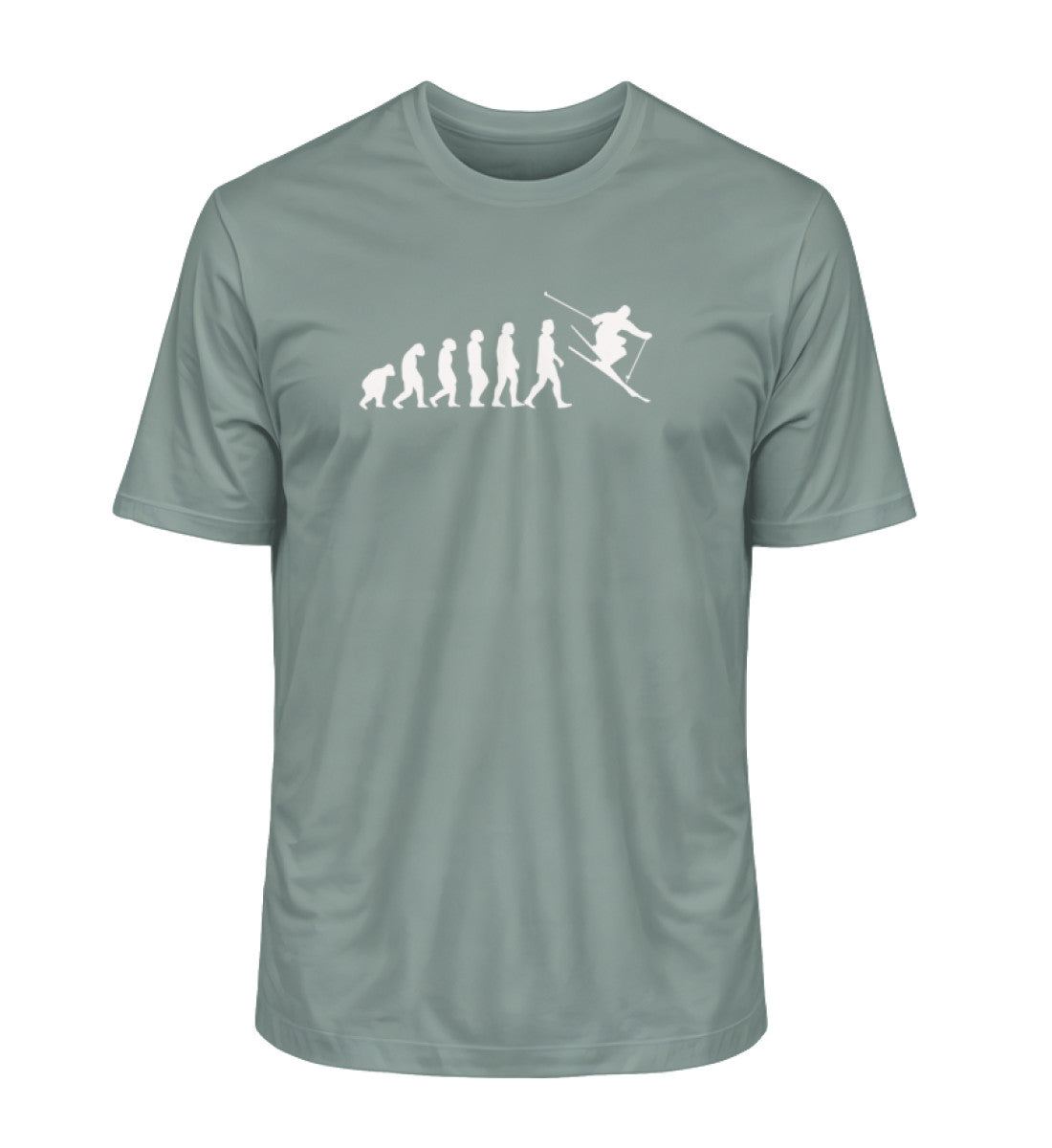 Ski Evolution - Unisex Premium Organic T-Shirt - Bergliebe Store