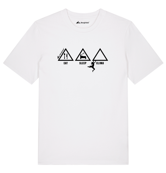 Bergliebe® Eat Sleep Climb Unisex Premium Organic T-Shirt