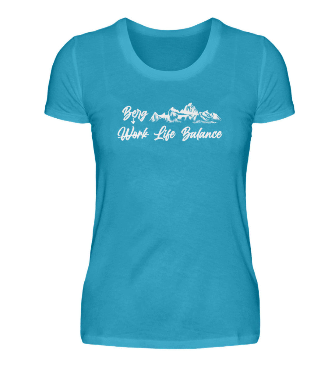Berg Life Balance - Damen Premium Shirt - Bergliebe Store