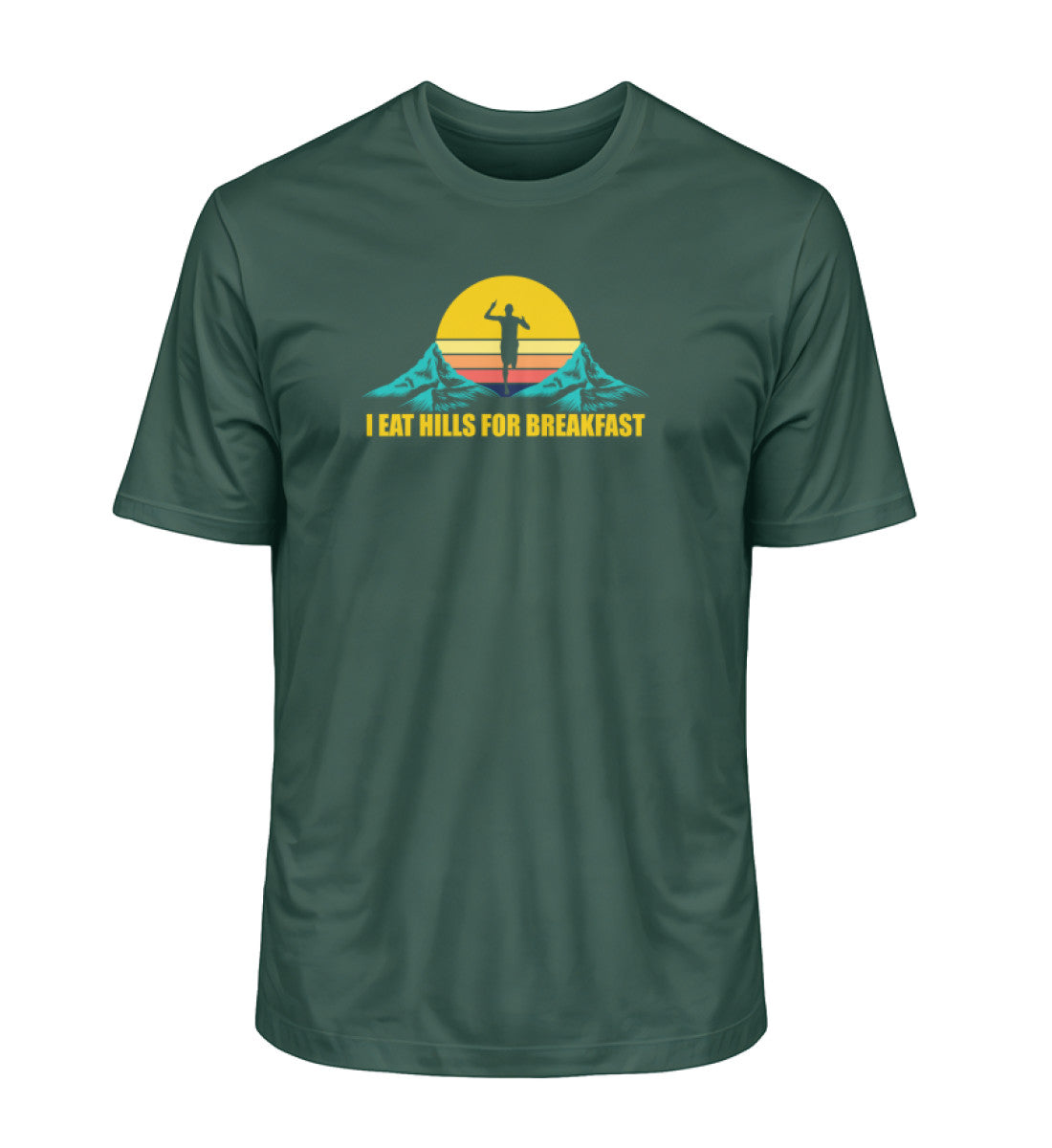 Trailrun Eat hills for breakfast - Unisex Premium Organic T-Shirt - Bergliebe Store
