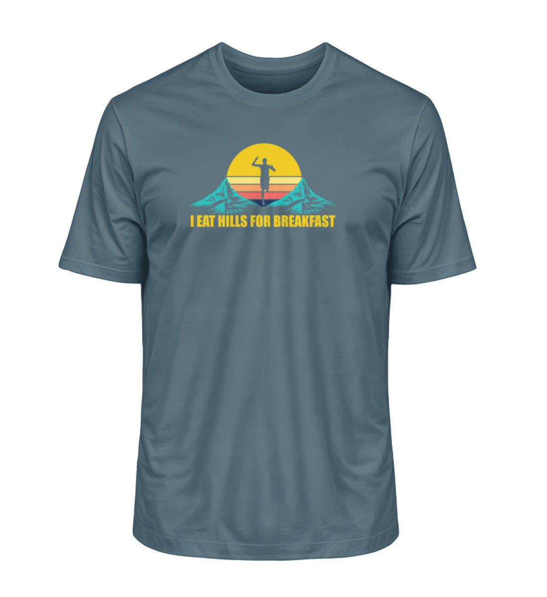 Trailrun Eat hills for breakfast - Unisex Premium Organic T-Shirt - Bergliebe Store