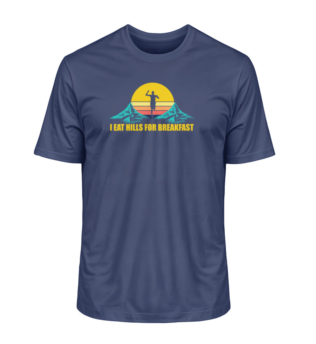 Trailrun Eat hills for breakfast - Unisex Premium Organic T-Shirt - Bergliebe Store