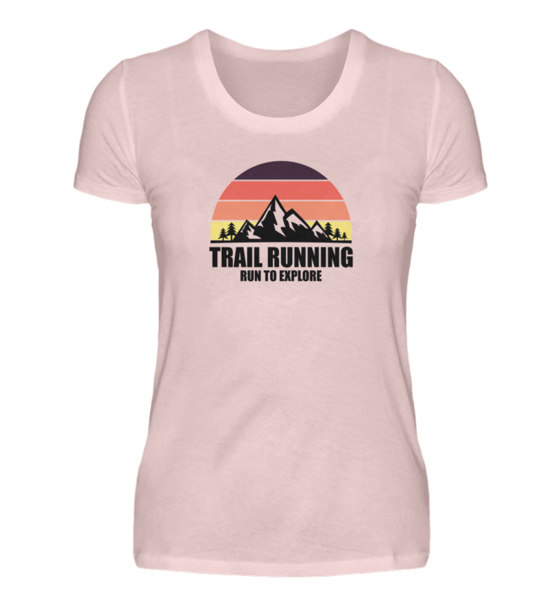 Trail Running - Damen Premium T-Shirt - Bergliebe Store