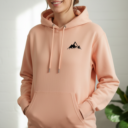Bergliebe® Light Peach Edition - Unisex Premium Organic Hoodie - Bergliebe Store