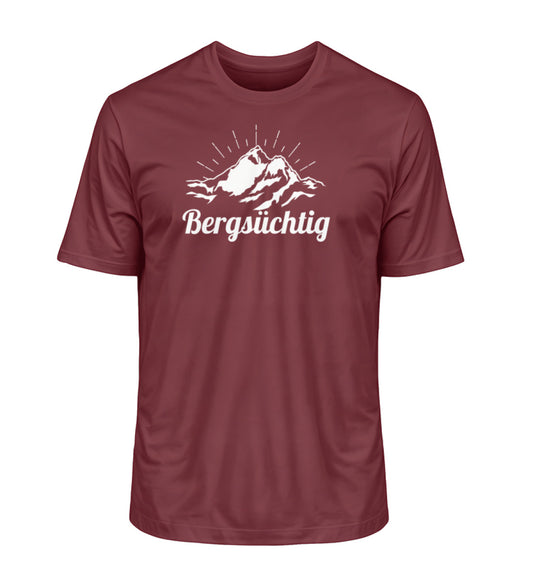 Bergsüchtig - Unisex Premium Organic T-Shirt - Bergliebe Store