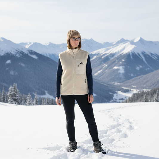 Bergliebe® Unisex Sherpa Bodywarmer Gilet - Bergliebe Store