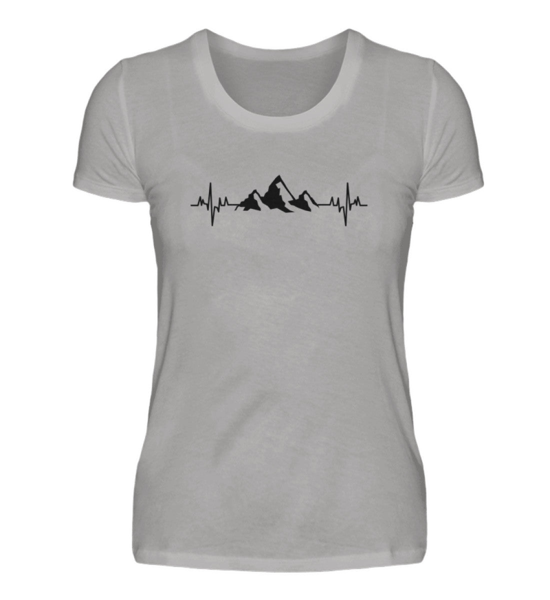 Berg Herzschlag - Damen Premium T-Shirt - Bergliebe Store