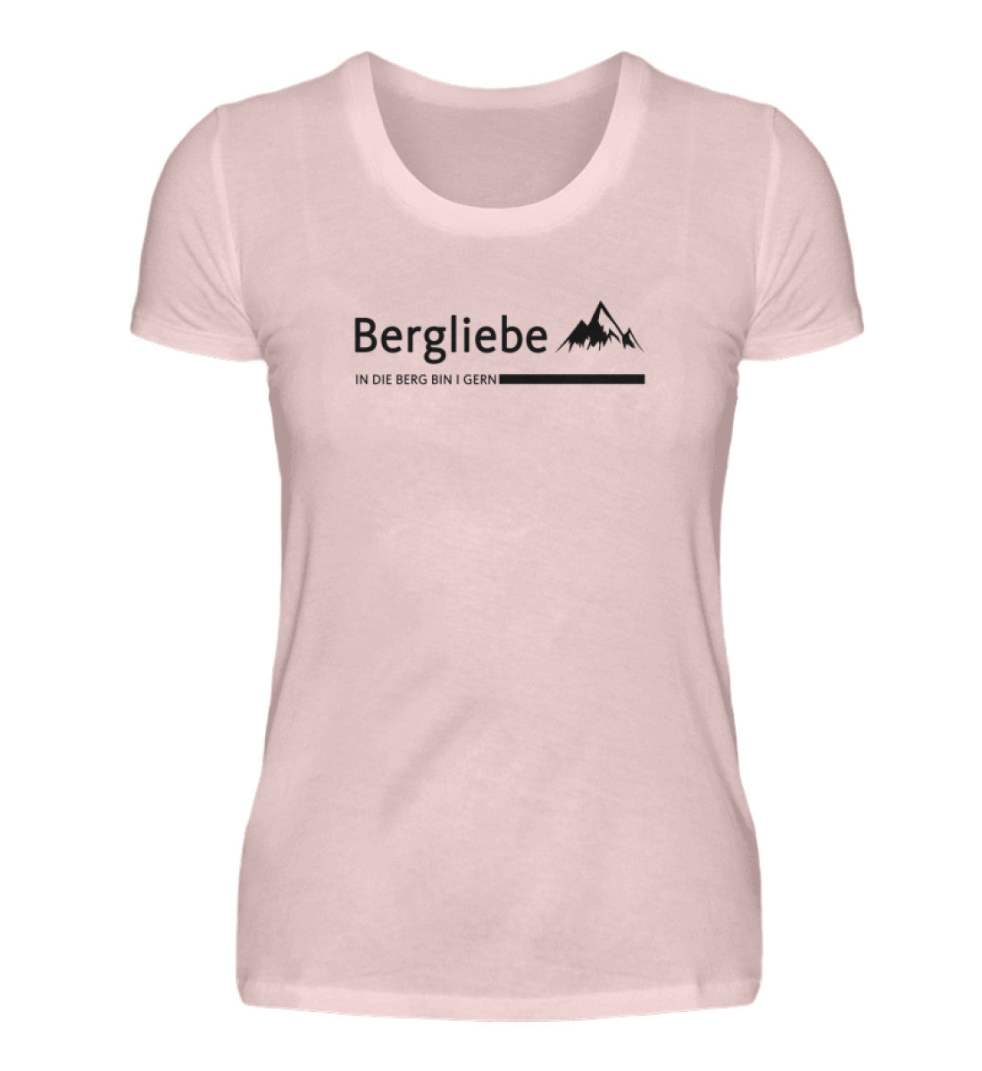 In die Berg bin i gern - Damen Premium T-Shirt - Bergliebe Store