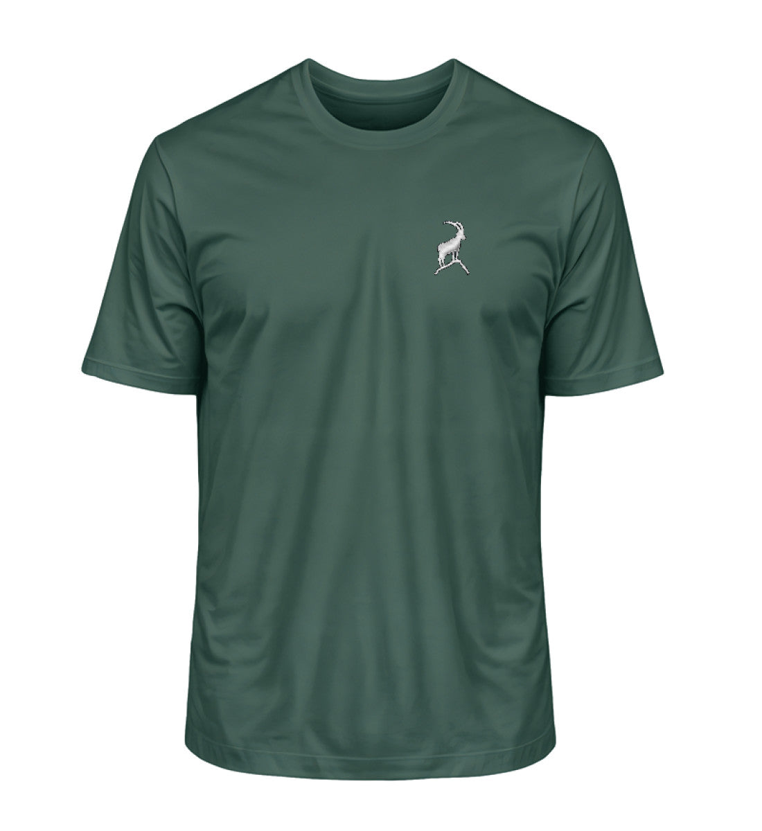 Steinbock - Unisex Premium Organic T-Shirt mit Stick - Bergliebe Store