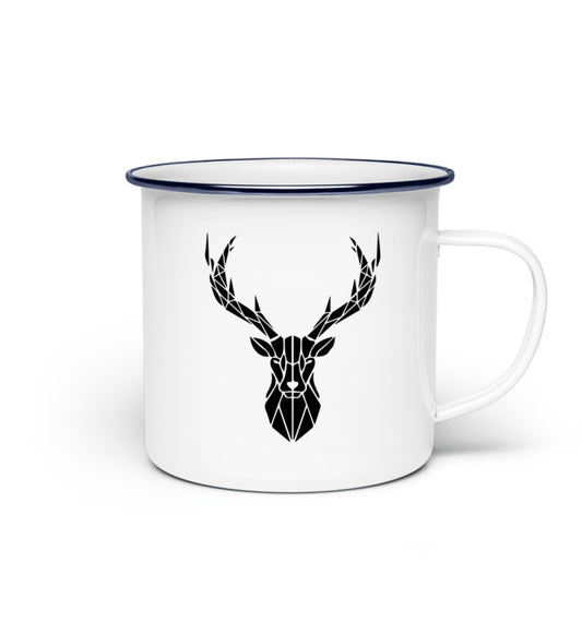 Hirsch Emaille Tasse - Bergliebe Store