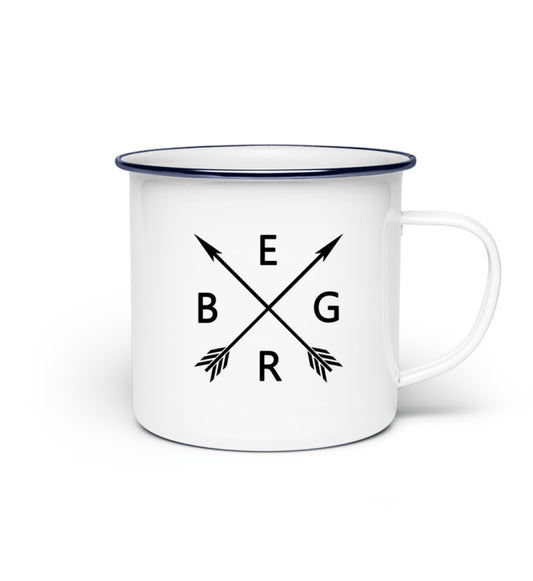 Berg Emaille Tasse - Bergliebe Store