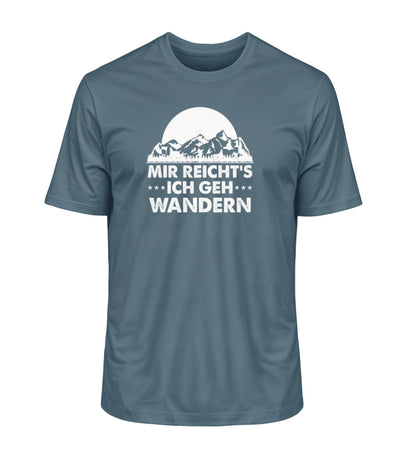 Mir reichts ich geh Wandern- Unisex Premium Organic T-Shirt - Bergliebe Store