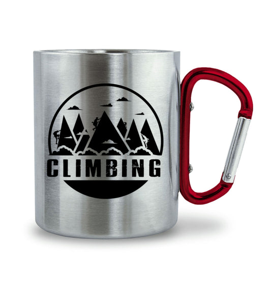 Climbing - Edelstahl Karabiner Tasse - Bergliebe Store