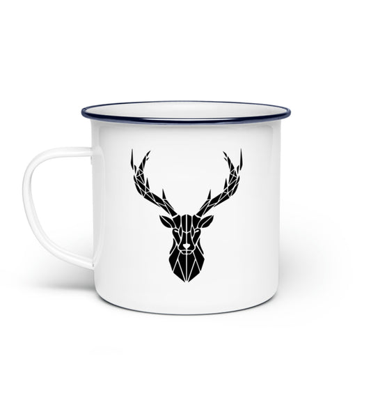 Hirsch Emaille Tasse - Bergliebe Store