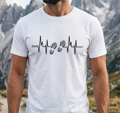 Bergliebe® Hiking Steps Unisex Premium Organic T-Shirt