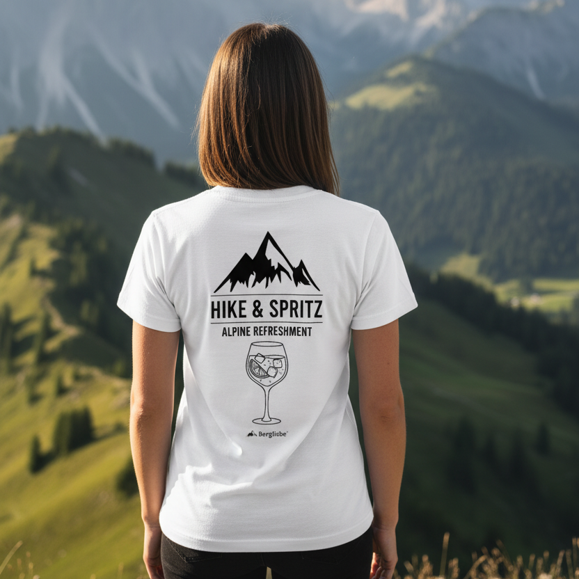 Bergliebe® HIKE & SPRITZ Unisex Premium Organic T-Shirt - Bergliebe Store