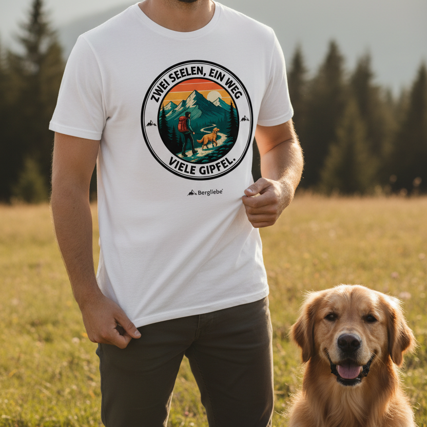 Bergliebe® Zwei Seelen Unisex Premium Organic T-Shirt - Bergliebe Store