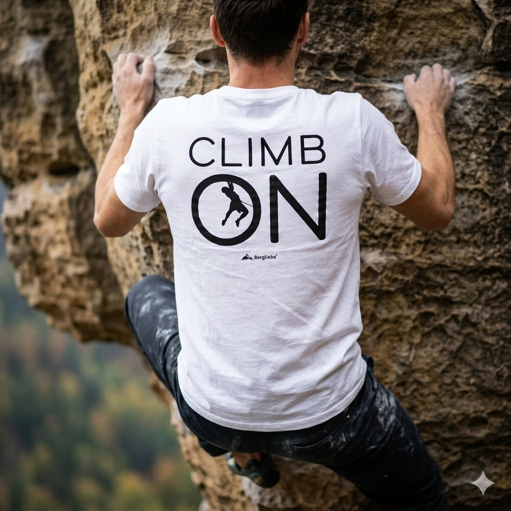 Bergliebe® Climb on Unisex Premium Organic T-Shirt