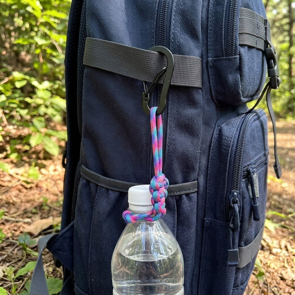 Bergliebe® Trinkflaschenhalter mit Karabiner