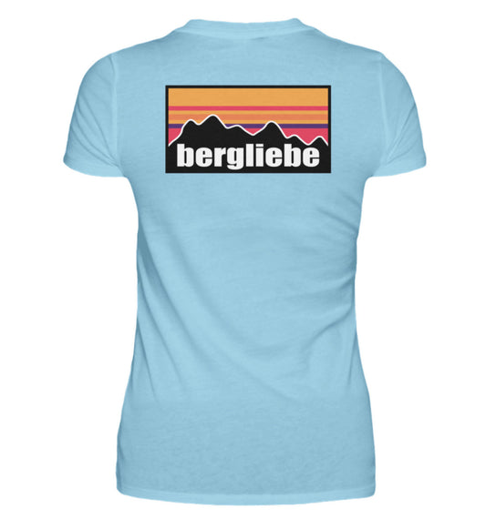 Bergliebe Backprint - Damen Premium T-Shirt - Bergliebe Store