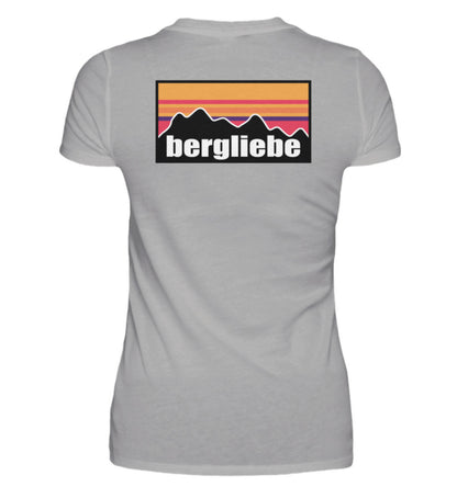 Bergliebe Backprint - Damen Premium T-Shirt - Bergliebe Store