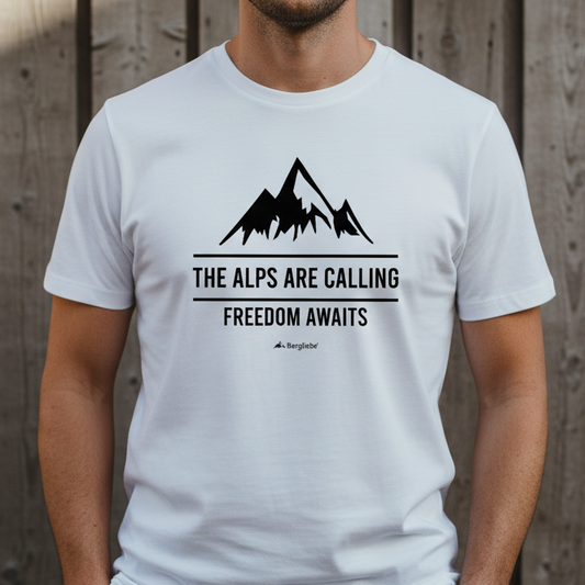 Bergliebe® ALPS ARE CALLING Unisex Premium Organic T-Shirt - Bergliebe Store