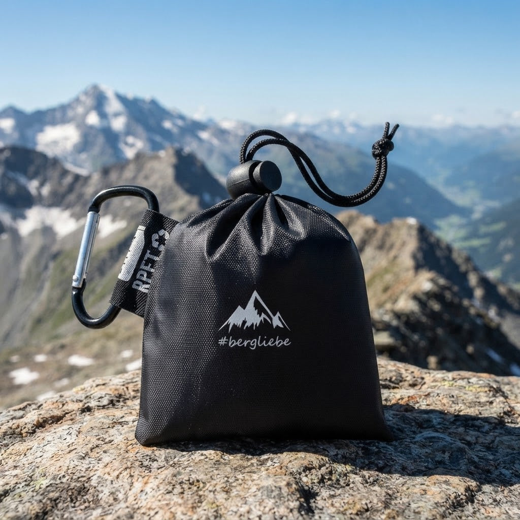Bergliebe® Regenponcho mit Karabiner