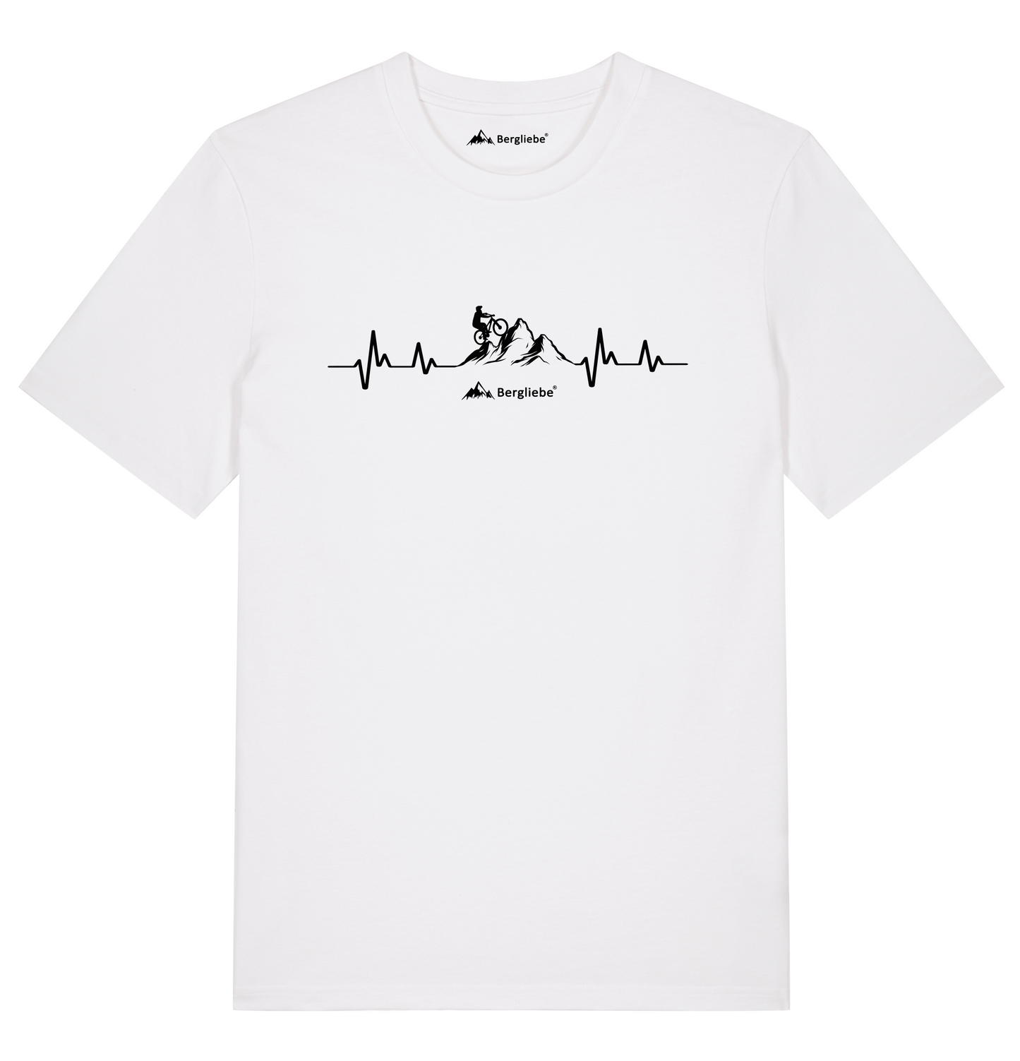 Bergliebe® MTB Heartbeat in Unisex Premium Organic T-Shirt