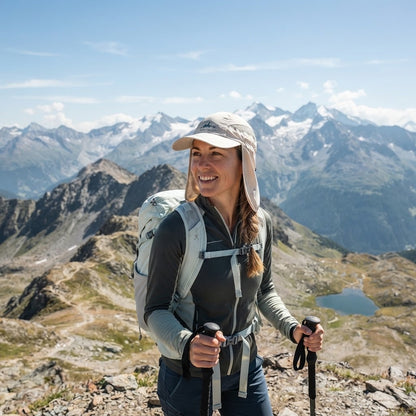 Bergliebe® Sahara Cap mit Nackenschutz