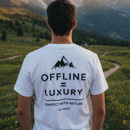 Bergliebe® OFFLINE Unisex Premium Organic T-Shirt - Bergliebe Store