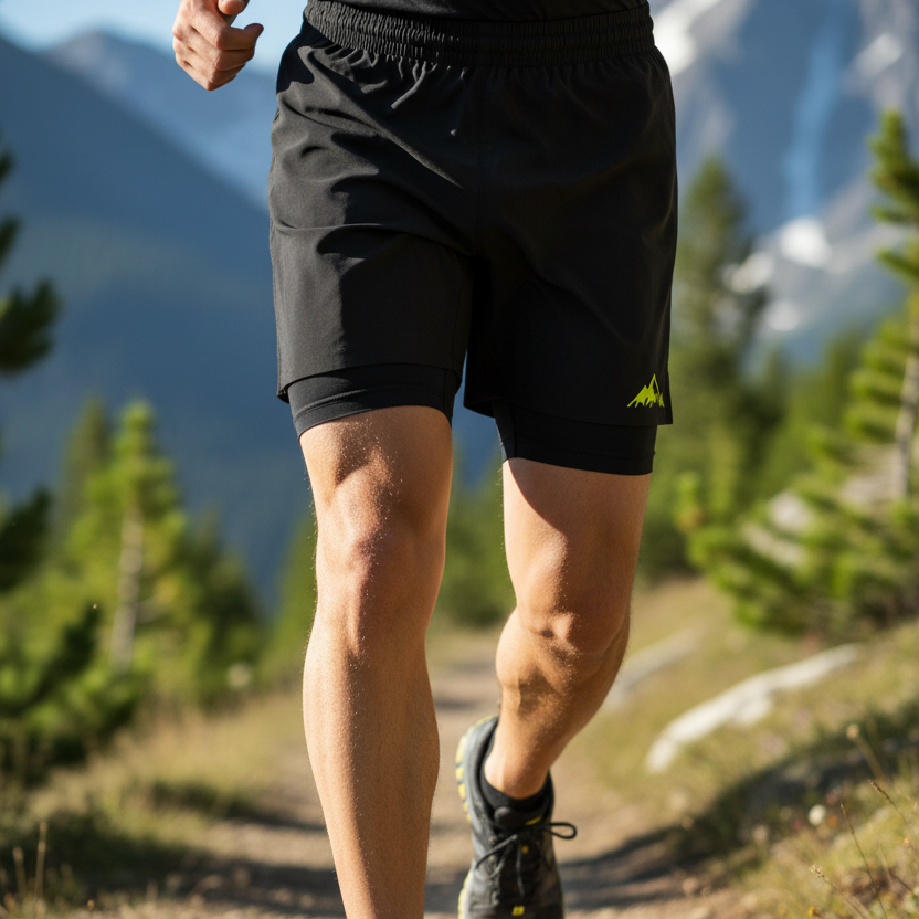Bergliebe® Herren Trailrunning Shorts