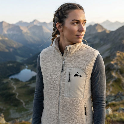 Bergliebe® Unisex Sherpa Bodywarmer Gilet