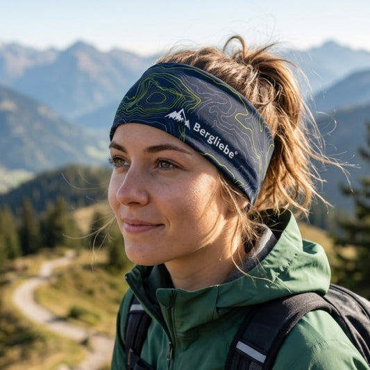 Bergliebe® Stirnband Elevation Navy