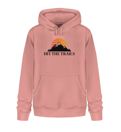 Trailrunning Hit the Trails - Unisex Premium Organic Hoodie - Bergliebe Store