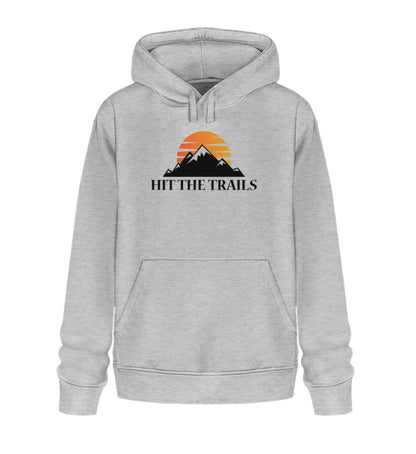 Trailrunning Hit the Trails - Unisex Premium Organic Hoodie - Bergliebe Store