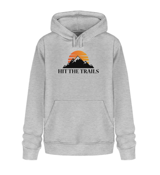 Trailrunning Hit the Trails - Unisex Premium Organic Hoodie - Bergliebe Store