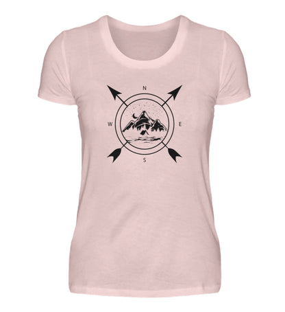 Kompass - Damen Premium T-Shirt - Bergliebe Store