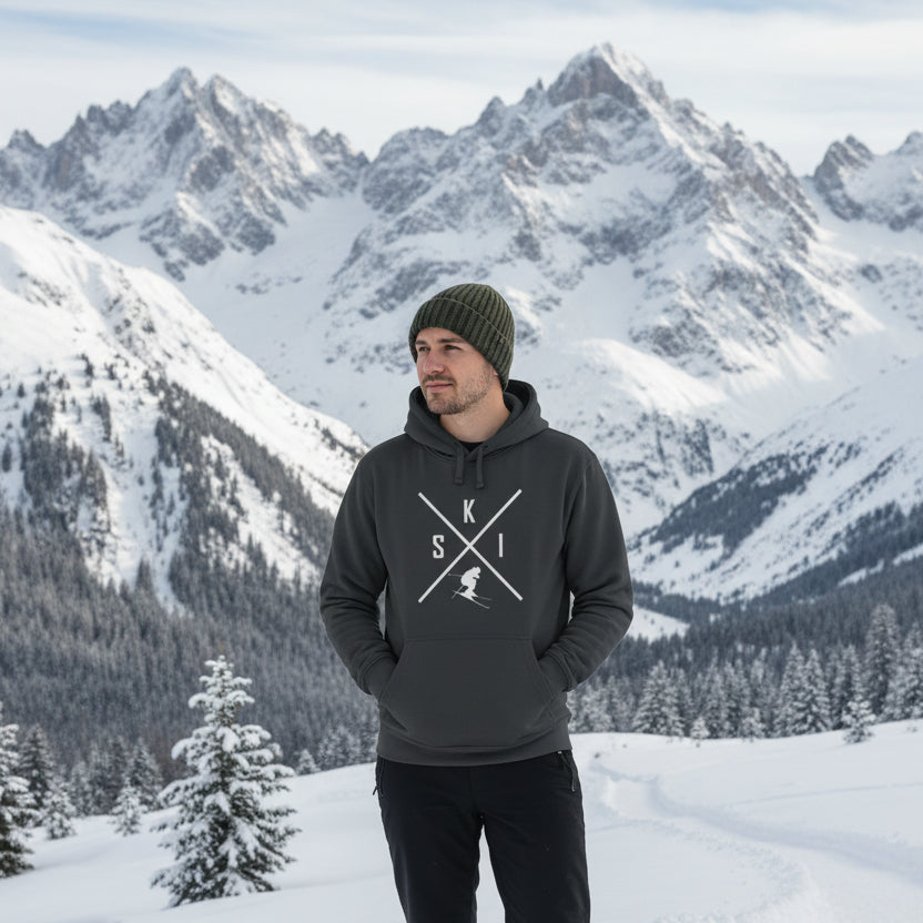 SKI - Unisex Premium Organic Hoodie