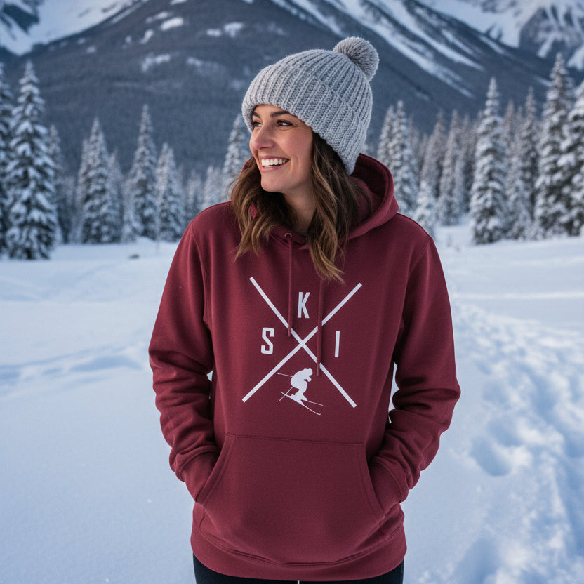 SKI - Unisex Premium Organic Hoodie