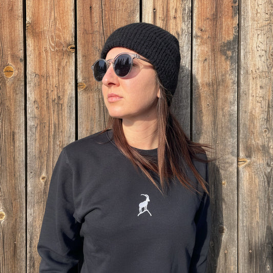 Steinbock Unisex Premium Organic Sweatshirt - Bergliebe Store