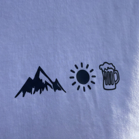 Bergliebe® Berg Sonne Bier Unisex Premium Organic T-Shirt - Bergliebe Store