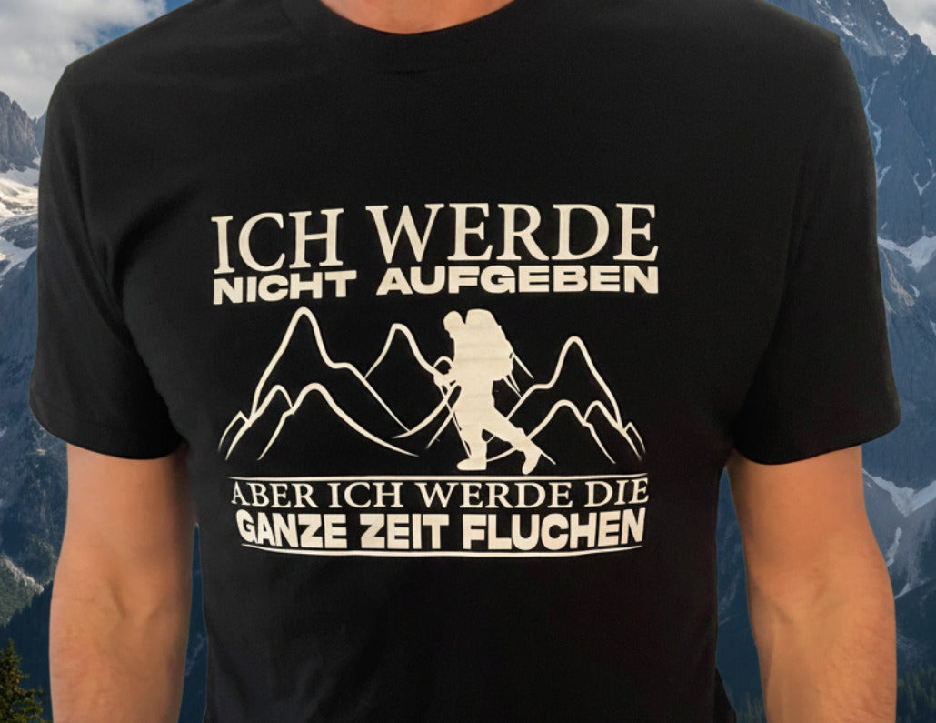 Ich werde nicht aufgeben - Unisex Premium Organic T-Shirt