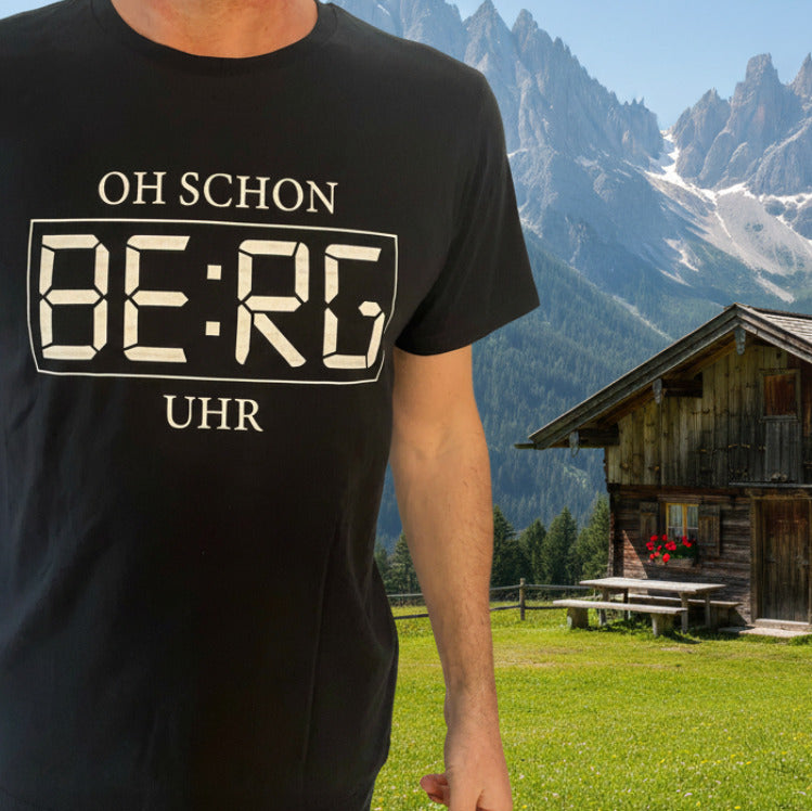 Oh schon Berg Uhr - Unisex Premium Organic T-Shirt
