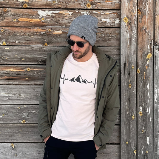 Berg Herzschlag - Unisex Premium Organic T-Shirt