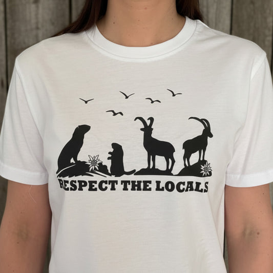 Respect the Locals - Unisex Premium Organic T-Shirt